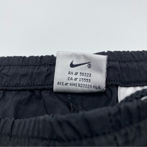 Nike Performance Pants Women's Black Ankle Zip Windbreaker Y2K Vintage Small - Picture 6 of 11